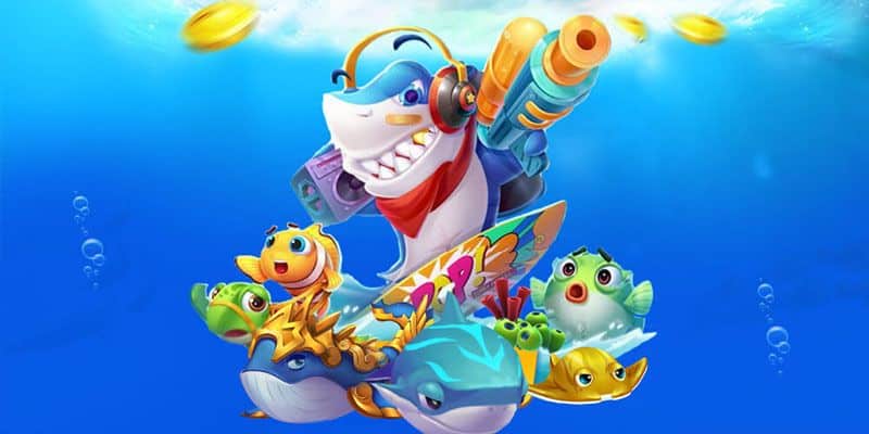 Giao diện chơi bắn cá online tại PQ88