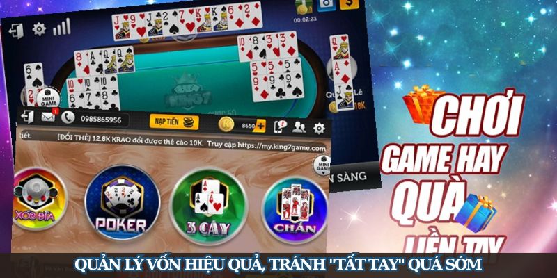 Giao diện vào bàn chơi Tiến Lên tại Game Bài PQ88