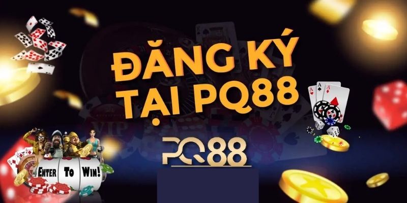 Giao diện biểu mẫu đăng ký tài khoản tại PQ88