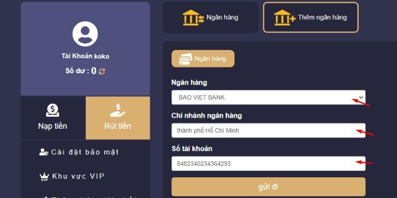 Hướng dẫn giao dịch rút tiền PQ88 an toàn và tiện lợi